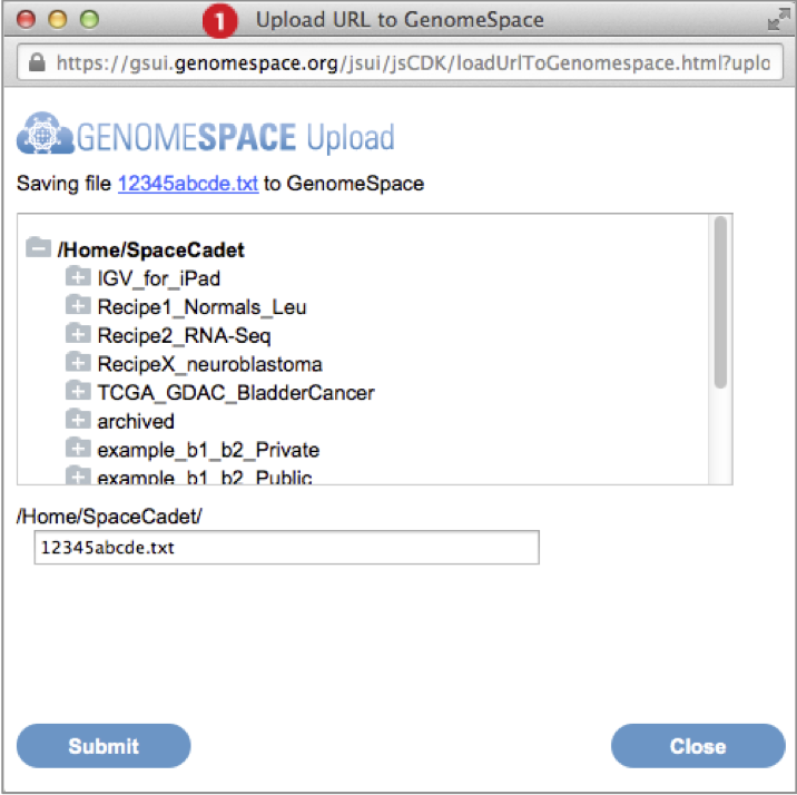 GenomeSpace: User Guide